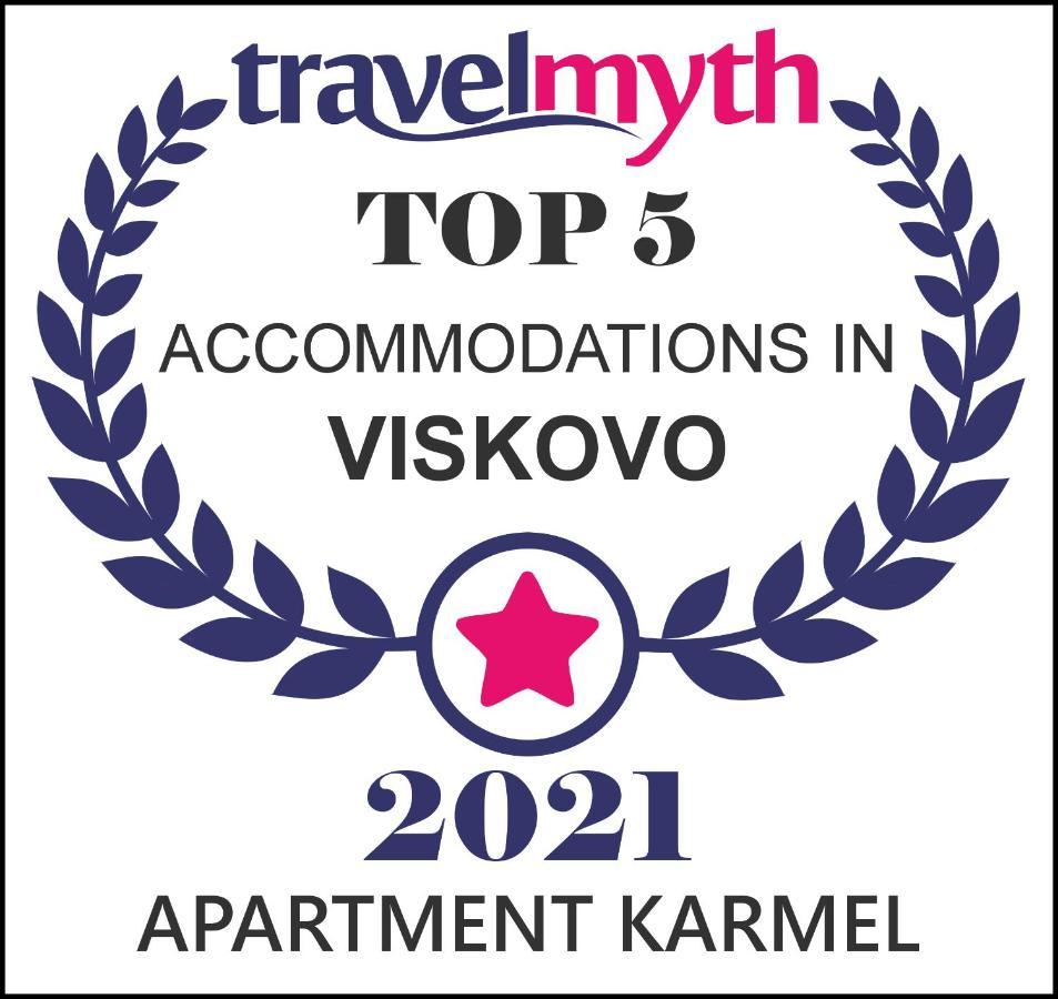 Apartment Karmel Viskovo Eksteriør billede